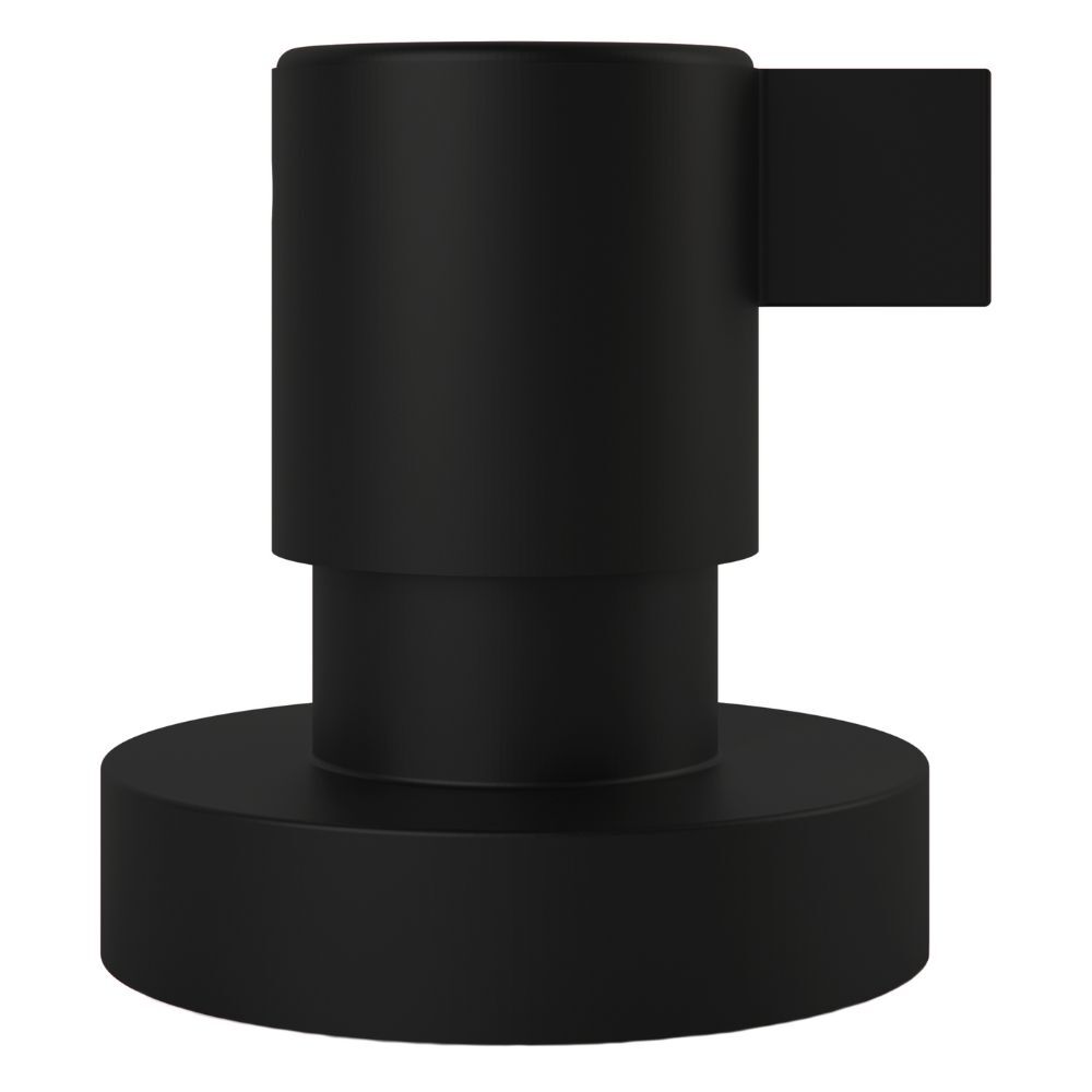 Acabamento Registro Base Fabrimar 1.1/4" e 1.1/2" (Grande) Preto Fosco Color Ice Perflex